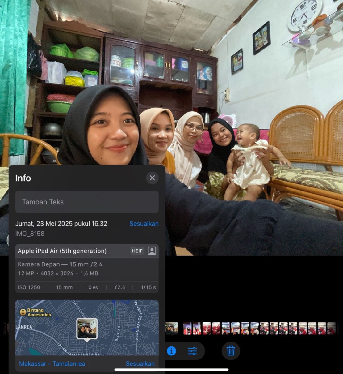 Kunjungan Ketiga bersama Ibu Fitriani dan Adik Zahya 